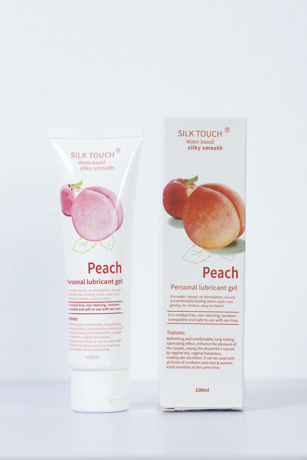 Gel bôi trơn hương đào - Silk Touch - Chai 100ml