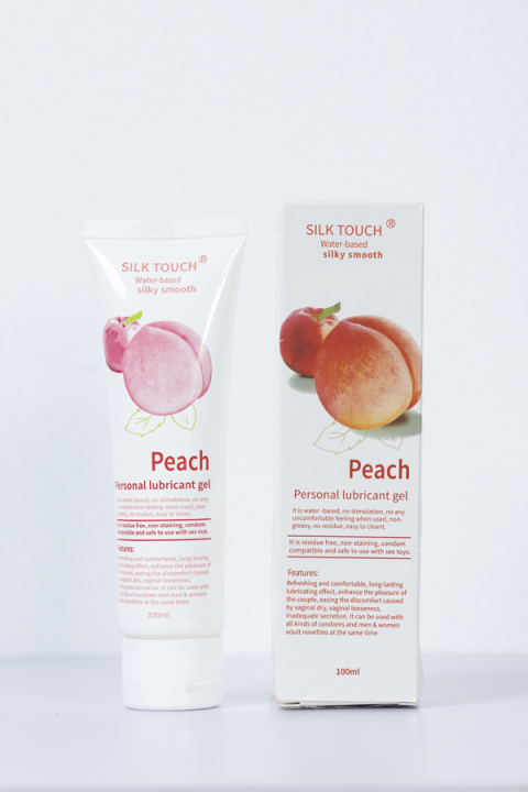 Gel bôi trơn hương đào - Silk Touch - Chai 100ml