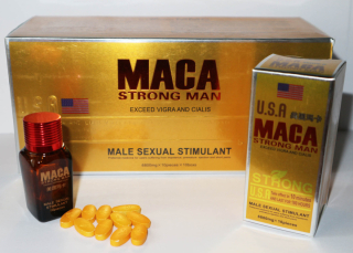 Viên uống USA Maca Strong Man tăng cường sinh lý nam