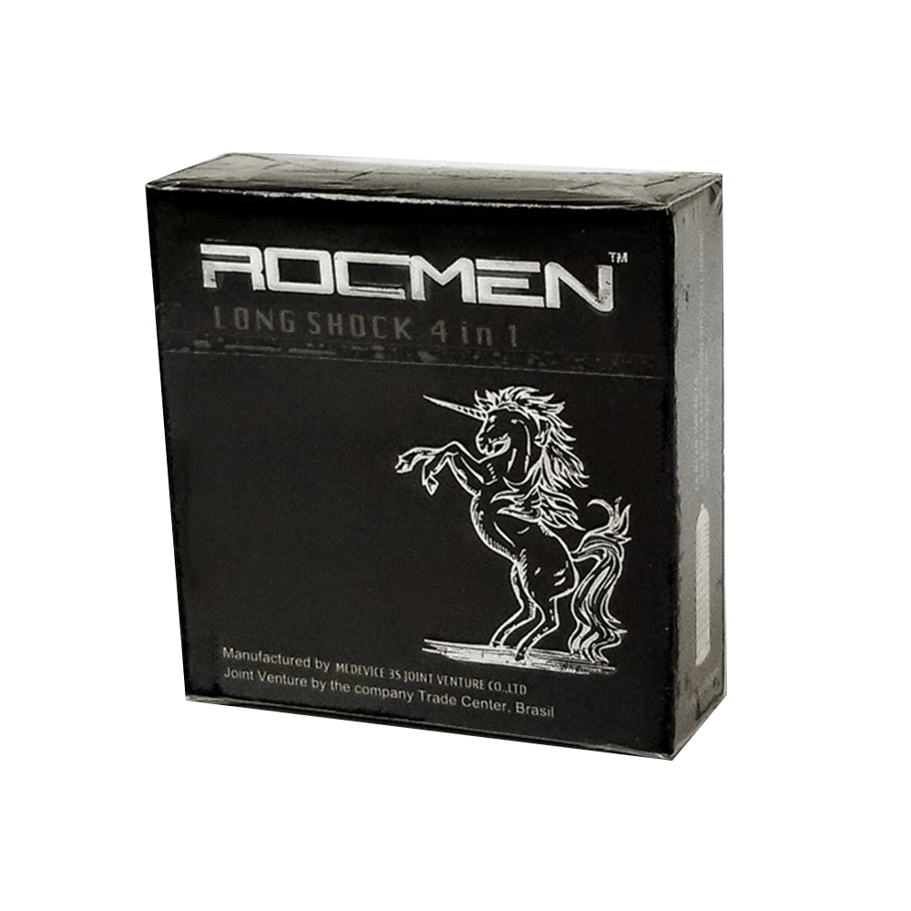 Bao cao su Rocmen Long Shock - Kéo dài thời gian - Hộp 3 chiếc