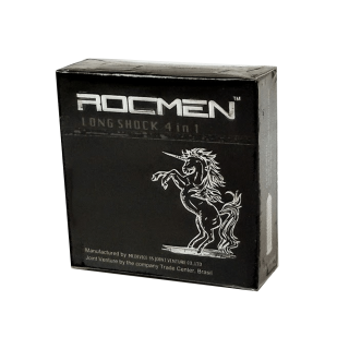 Bao cao su Rocmen Long Shock - Kéo dài thời gian - Hộp 3 chiếc